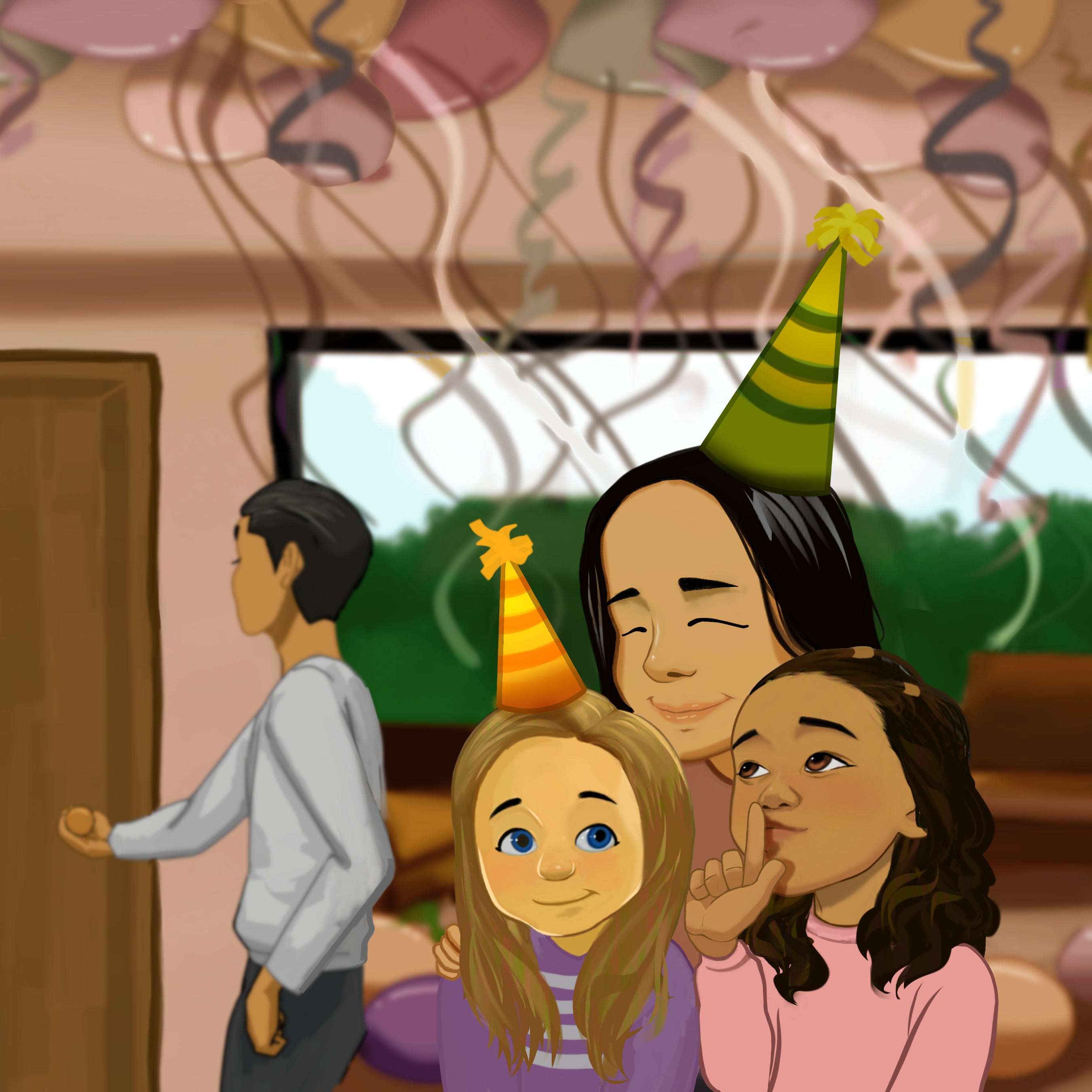 Professional unique kindle illustrations for children book